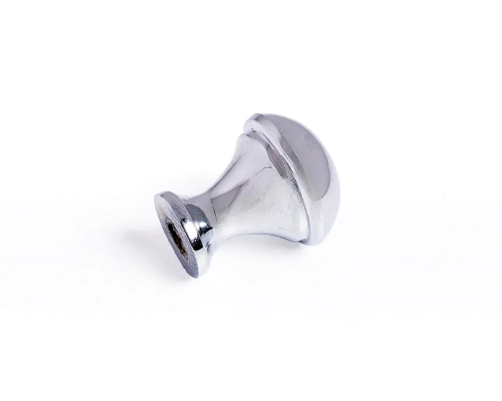 TIRADOR P/MUEBLE BOTON  CROMADO BRILLANTE